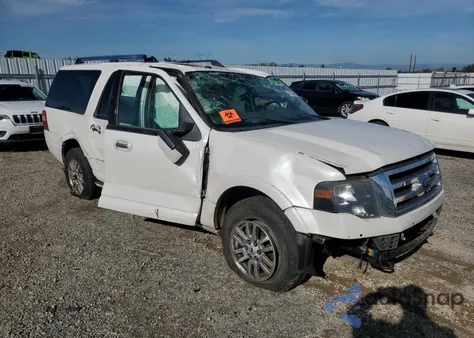 2014 Ford Expedition El Limited z USA, uszkodzony, nr VIN 1FMJK2A53EEF06979